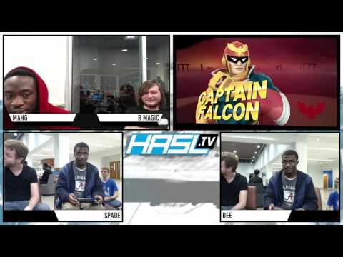 vsHsv1.04 – Dee (Mega Man) vs Spade (C Falcon) – Losers Quarters – Wii U
