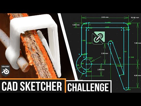 CAD Sketcher In Action | 10 Minute CAD Challenge