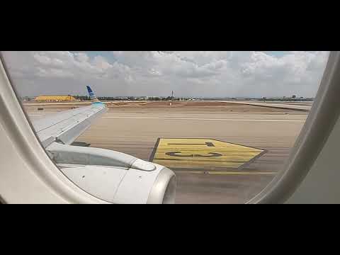 Arkia Airlines Embraer 195AR, landing Tel-Aviv TLV from Eilat- Ramon ETM