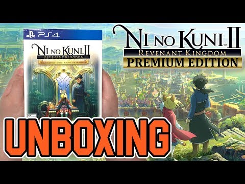 Ni no Kuni II Revenant Kingdom (Premium Edition) Unboxing !!
