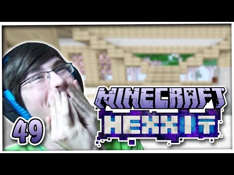 MINECRAFT: HEXXIT ☆ #49 - TREPPEN FAIL! ☆ Let's Play Minecraft: Hexxit
