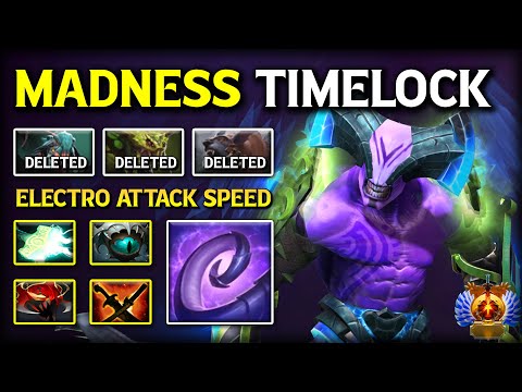 MADNESS TIMELOCK CARRY Faceless Void | With Electro Slow Attack Speed Build Destroys ALL Dota 2