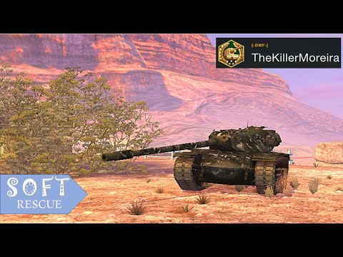 T110E5: 7200 Damage , 3 Frags - WOT BLITZ -