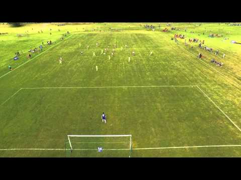 Gothia Cup 2015 -  IS Halmia U16 vs Monte Libano, flygande reporter Stefan (DJI 0001)