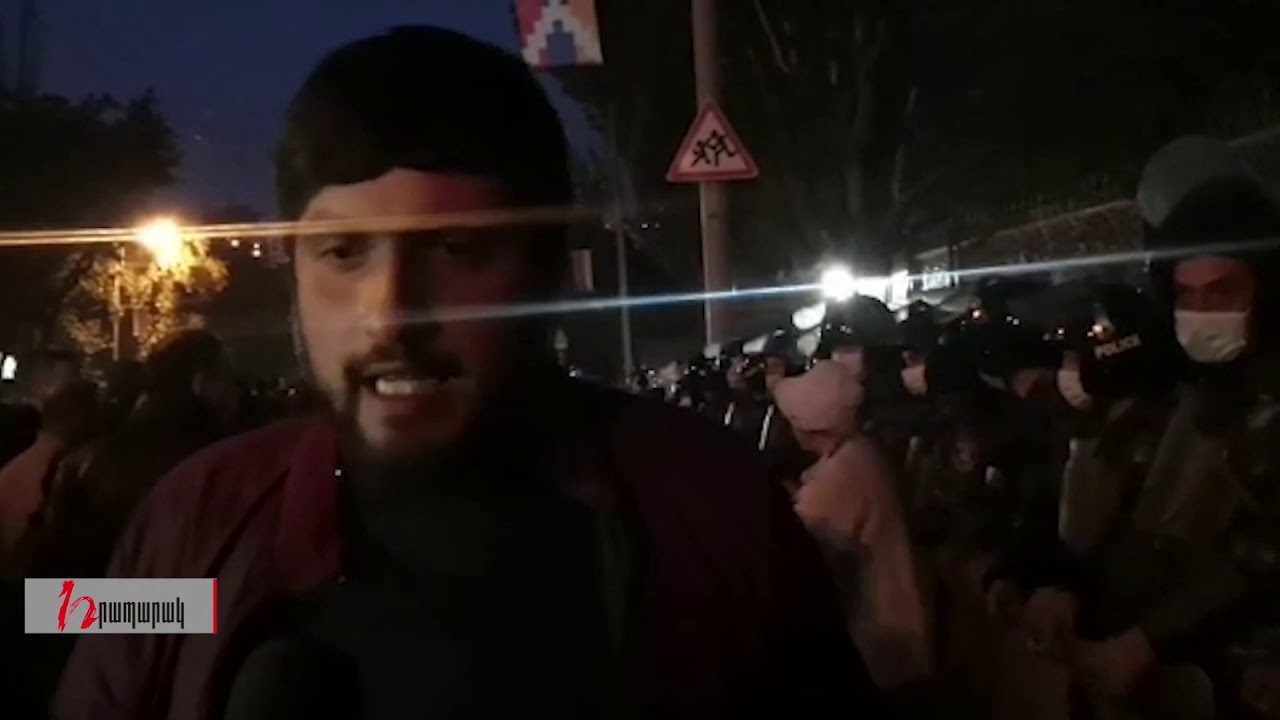 Ես 5 մետրի վրա կանգնած թուրքից չեմ վախեցել, պիտի գամ ստեղ ոստիկանից վախենա՞մ