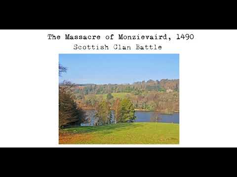 The Massacre of Monzievaird, 1490, Scottish Clan Battle