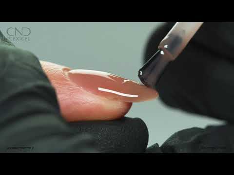CND PLEXIGEL™ Color Builder | Pro Tip #2 Side to Side Stroke