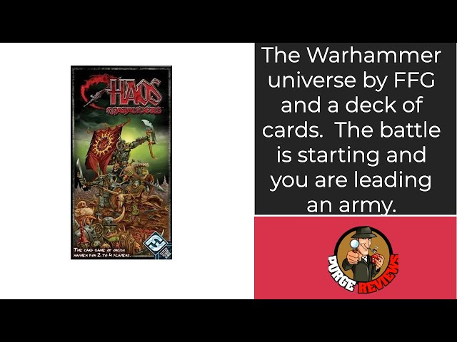 Vídeo relacionado con Fantasy Flight SL04 Chaos Marauders (Version en español)