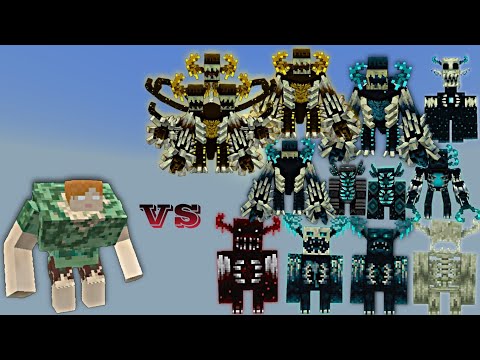 EPIC Minecraft Battle: Mutant AlexBrine vs Warden