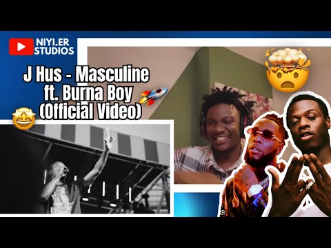 🇳🇬Nigerian “Reaction” to -J Hus - Masculine ft. Burna Boy (Official Video) 🚀🔥🦍
