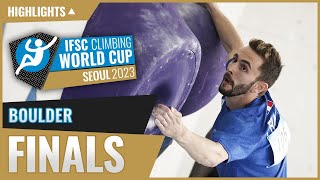 Men's and women's Boulder Final Round highlights || Seoul 2023 by International Federation of Sport Climbing
