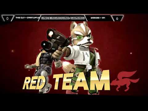 WAG 56 - ThisGuy + Grimturtle (Fox,Falcon) vs. Weege + 134 (fox,DK)