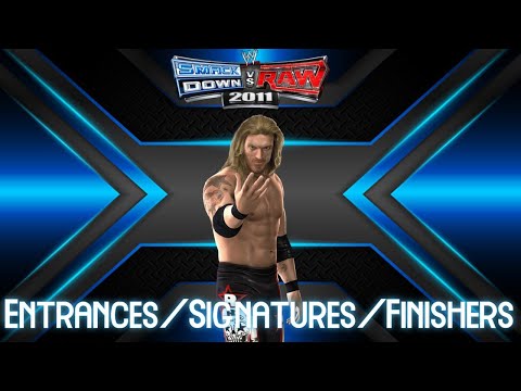WWE Smackdown vs Raw 2011 Entrances/Signatures/Finishers: Edge