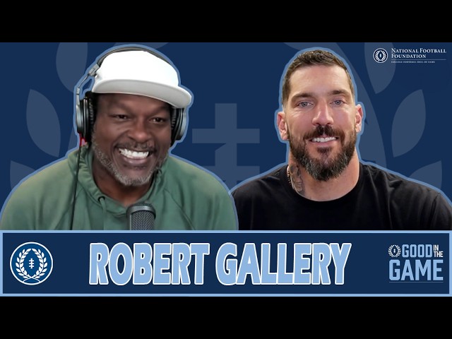 Good in the Game: Robert Gallery on Iowa, the NFL, and Overcoming Depression to Help Others