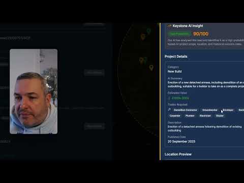 Keystone AI Lead Finder - Construction Business Opportunity Tool