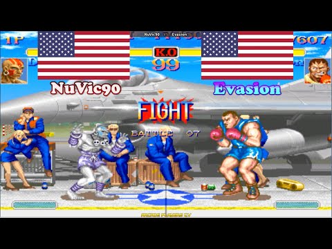 #arcade Super Street Fighter 2 Turbo ➤ NuVic90 (Usa) vs Evasion (Usa) スーパーストリートファイターII X
