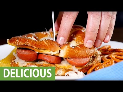download lagu mp3 mp4 Pretzel Bun Grilled Cheese, download lagu Pretzel Bun Grilled Cheese gratis, unduh video klip Pretzel Bun Grilled Cheese