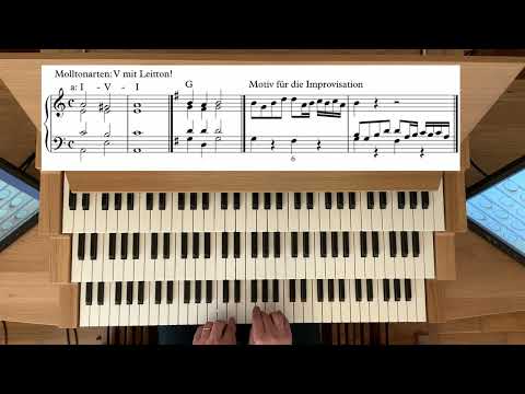 Grundlagen der Orgelimprovisation - Harmonisches Pendel und Kadenz