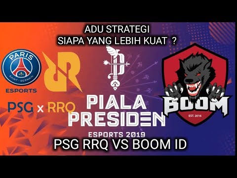 PSG RRQ VS BOOM ID FULL MATCH - PIALA PRESIDEN ESPORTS 2019