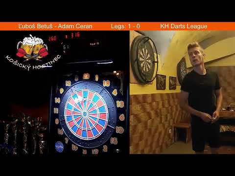 Ľuboš Betuš - Adam Ceran (KH Darts League)