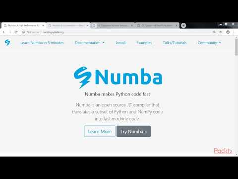 Learning IPython Interactive Computing Data Visualiz Accelerat Python Code Numba | packtpub com