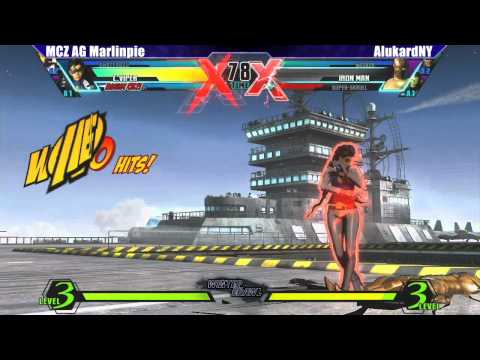 UMVC3 Top 16 MCZ AG MarlinPie vs AlukardNY - WB6 Road to Evo 2012