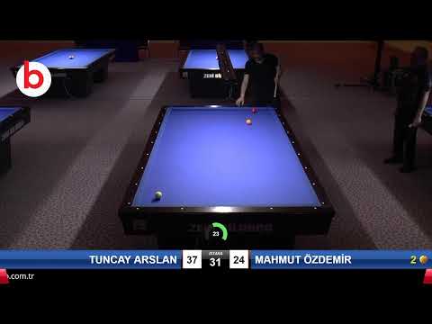 TUNCAY ARSLAN & MAHMUT ÖZDEMİR Bilardo Maçı - 2020 TK 1.ETAP ANTALYA-FİNAL 1/16