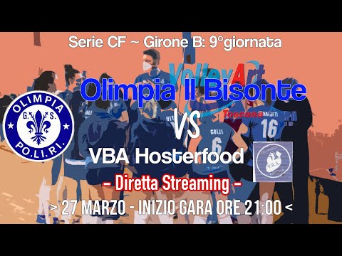 Serie CF - Girone B / Giornata 9: Olimpia Il Bisonte vs VBA Hosterfood