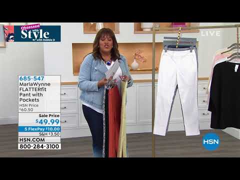 MarlaWynne FLATTERfit Pant with Pockets