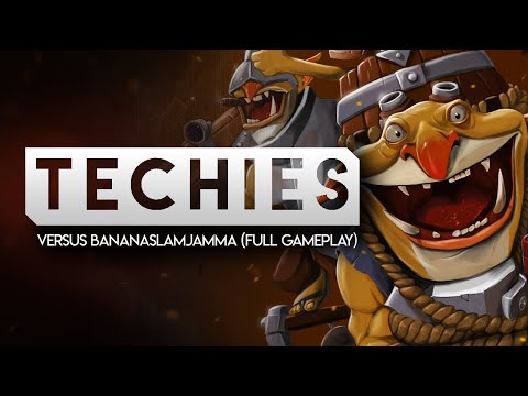 TECHIES VERSUS BananaSlamJamma (Full Gameplay)