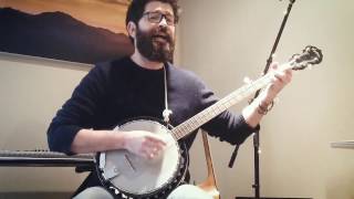 Thirteen (Big Star cover) on banjo, by Jim O\'Neill