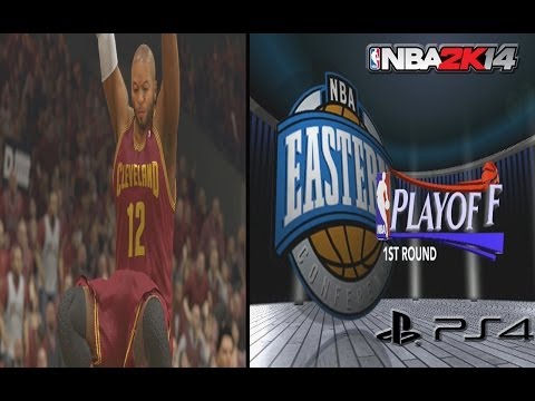 NBA 2K14 PS4 My Career - PLAYOFFS R1G1 vs. Chicago Bulls