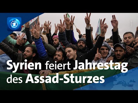 Syrien: Feiern zum Jahrestag des Assad-Sturzes