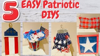 PATRIOTIC DIYS - EASY AMERICANA DIYS