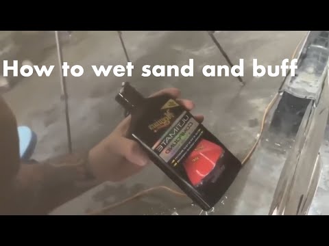 Supra Build part 15: wet sanding and interior work.