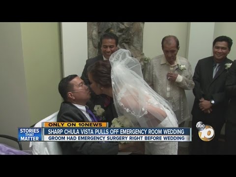 Chula Vista hospital helps pull off emergency room wedding