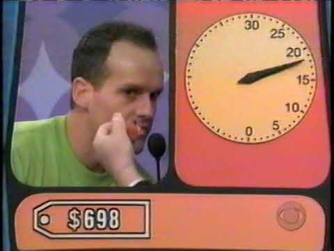 Technical Mishap -- Clock Game -- The Price is Right (Carey)
