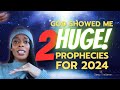 🤯 God Showed Me 2 Huge Prophecies For 2024! It's ALREADY Starting!