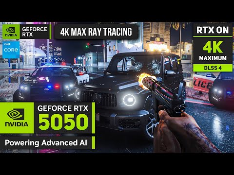 GTA 5 Enhanced : RTX 5050 8GB (4K Ultra Ray Tracing)