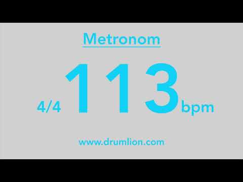 113 bpm - 4/4 | DRUMLION