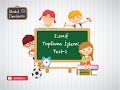 2. Sınıf  Matematik Dersi  Eldeli Toplama İşlemi 2. sınıf toplama işlemi testimizde toplam 10 adet soru vardır. Sorular gayet anlaşılır ve kolaydır. Kanalıma abone olmayı ... konu anlatım videosunu izle