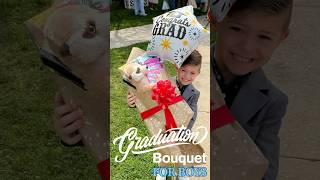 🎓 Kindergarten Graduation Bouquet for My Son! No Flowers, Just Fun! #diy #graduation