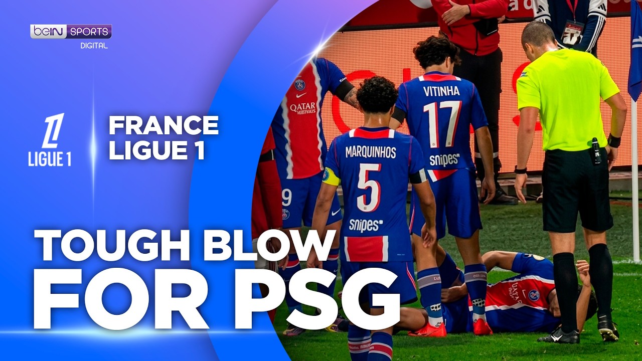ACHRAF HAKIMI INJURY RAISES CONCERN  | Ligue 1 | 09/12/2026 | beIN SPORTS USA