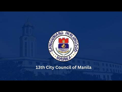 November 11, 2025 ┃13th City Council of Manila - Regular Session No. 33