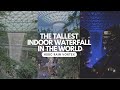 The Tallest Indoor Waterfall in the World - HSBC Rain Vortex, Jewel Changi Airport, Singapore