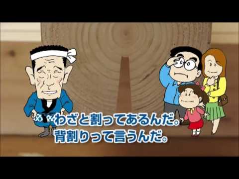 【院庄林業×泉州ホーム】国産ヒノキの芯持ち無垢材