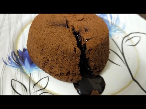 CHOCO LAVA CAKE YUMMY AND EASY RECIPE  / LAVA CAKE / CAKE USING BISCUITS / ONLY 5 INGREDIENTS CAKE