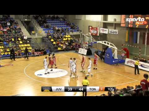 SportoTV.lt: BBL playoffs „Juventus" - „TonyBet" 2014-02-22