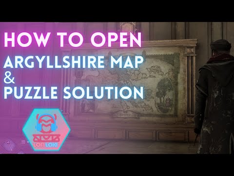 Argyllshire Map Hogwarts Legacy - How to open the map and solve the moth puzzle inside