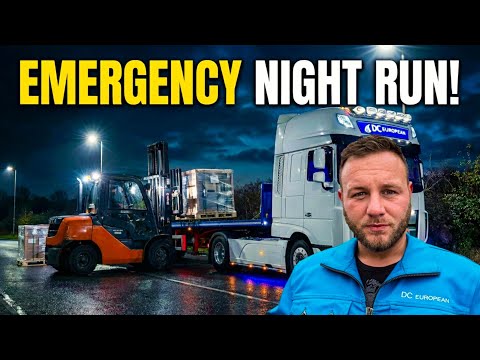 Rettungsaktion in letzter Minute 🚨 Anhängertausch im Hafen zur Rettung einer Londoner Lieferung u...